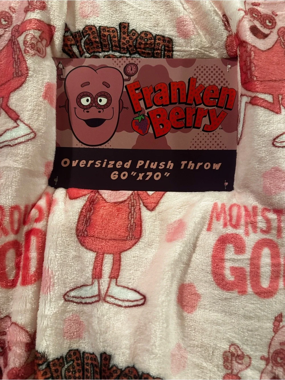Boo Berry Halloween Blanket